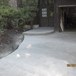 concrete driveway 1